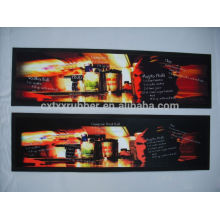 Bar trinken Club Bier verschütten Absorption Tisch Matten mit Sublimation Druck